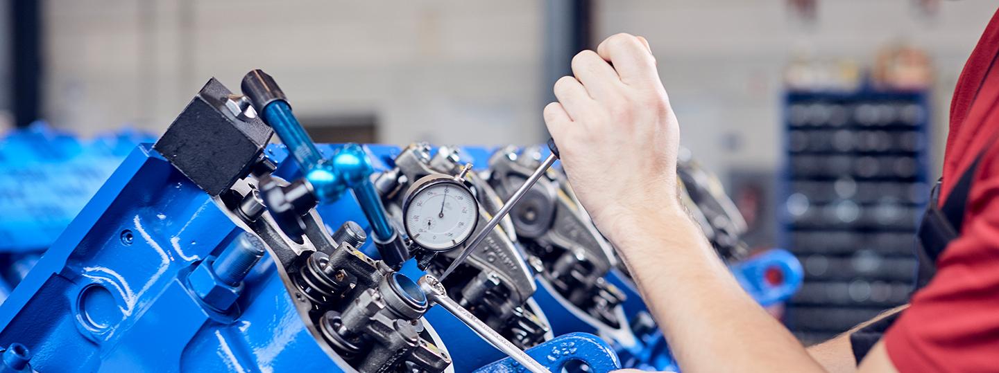 Grundüberholung Gasmotor