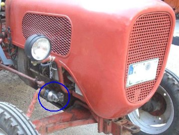 Oldtimer-Traktor