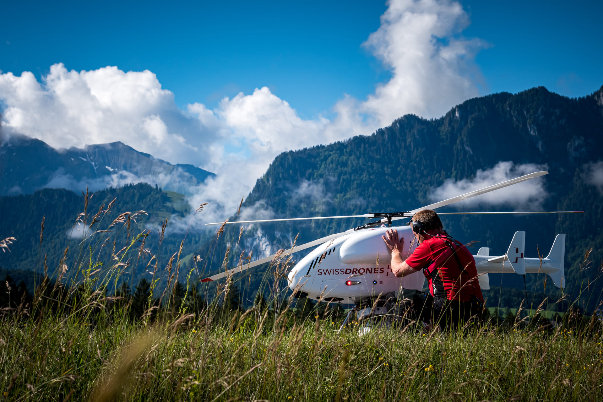 SwissDrones SDO 50 im Einsatz