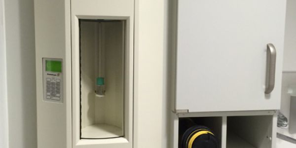 Rohrpost-Ladestation