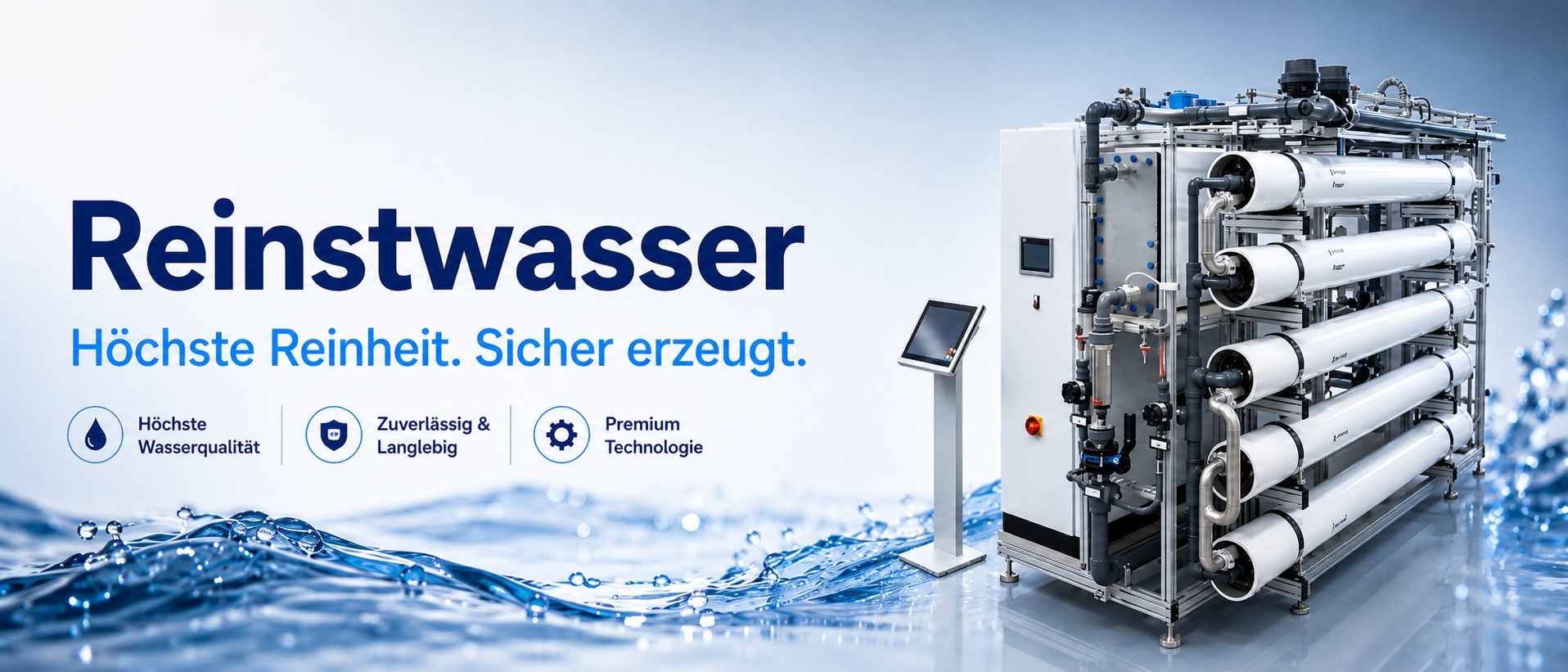 Ultrapure water system with EDI