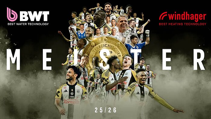 Partner LASK mit Meisterschaft und Cup-Sieg