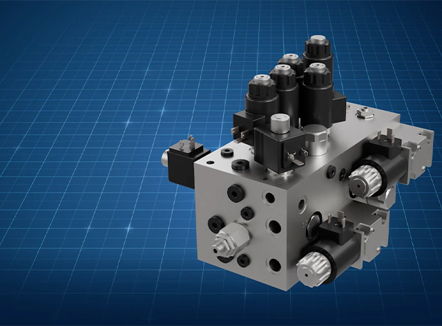Hydraulische Steuerblöcke und Ventiltechnik