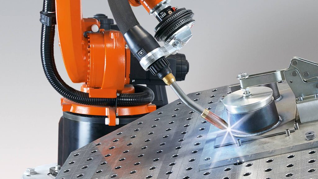KUKA Schweissroboter-Automation