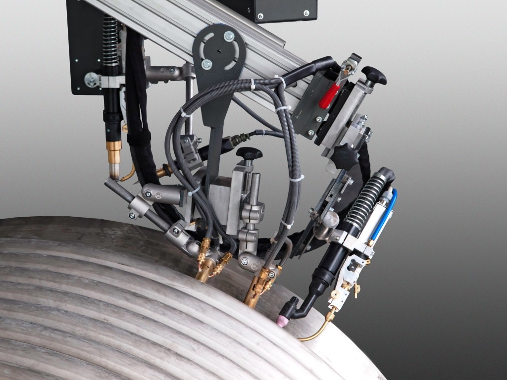 Automatisierte Schweissanlage Merkle
