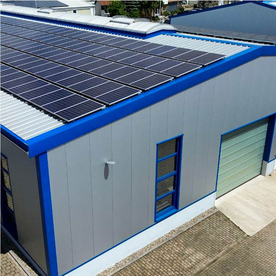 Eigene Photovoltaikanlage am Standort