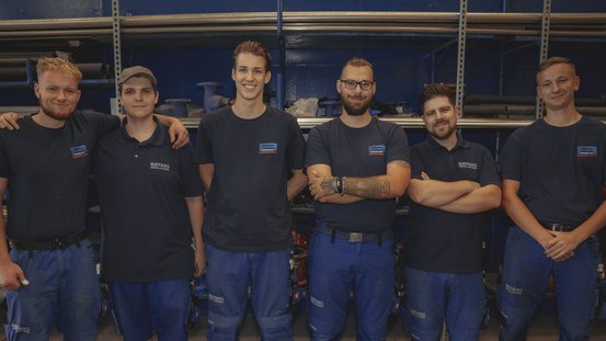 Team im Arbeitsalltag