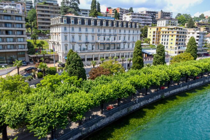 Lift im Palace-Hotel Splendide Lugano