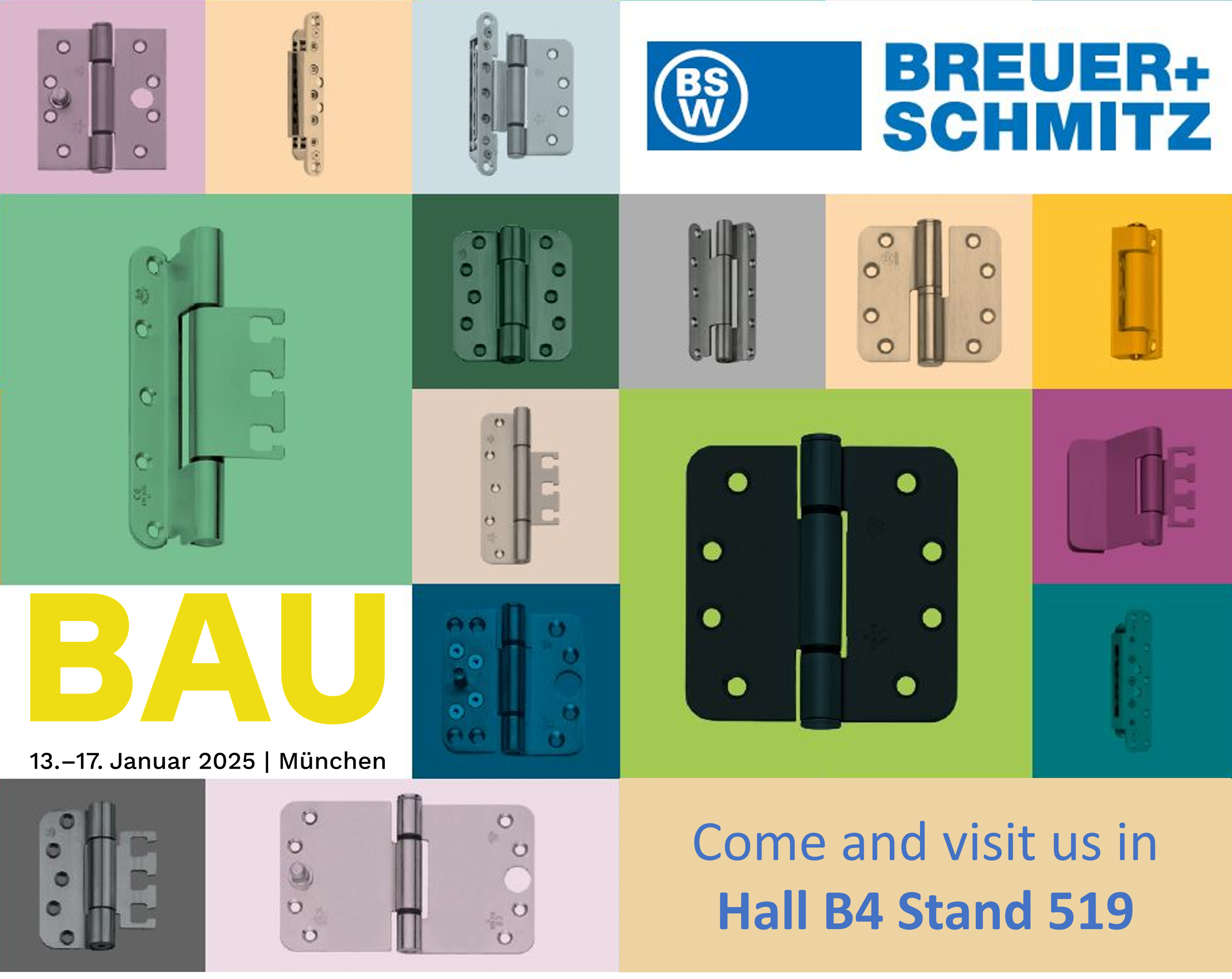 Messeauftritt BAU 2025 in München