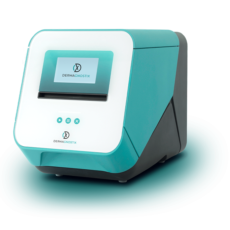 LabDisk-Analyzer (vollautomatisiert, integrierte Fluoreszenz-Detektionseinheit)