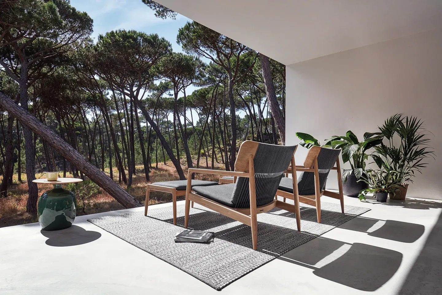 Archi Lounge Chair mit Ottoman