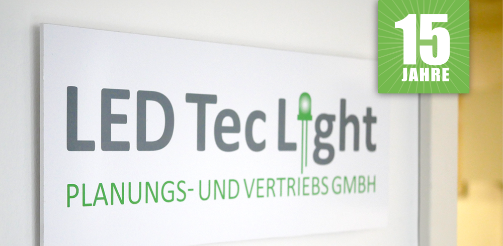 15 Jahre LED TEC LIGHT