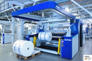 Extrudierte Folienbahn