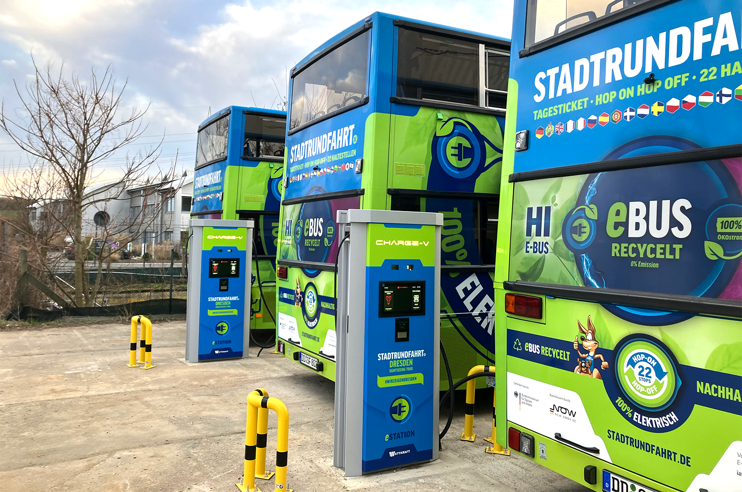 SMART 160 bei der Dresden Stadtrundfahrt (E-Busse)