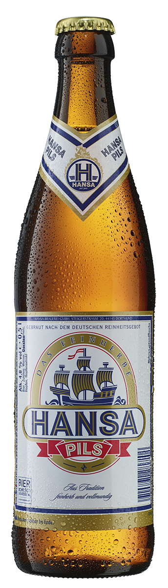 HANSA Pils 0,5 l Flasche