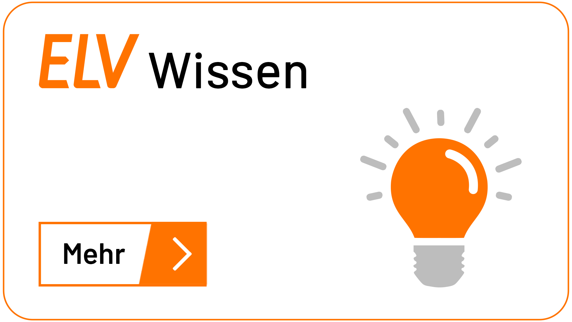 ELVwissen – Technikwissen von ELV