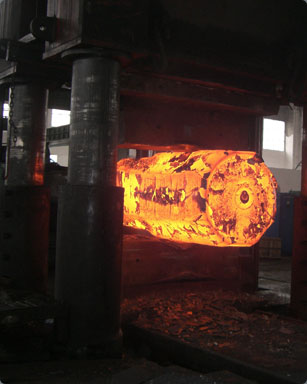 Forged parts (crankshafts, forged rings)