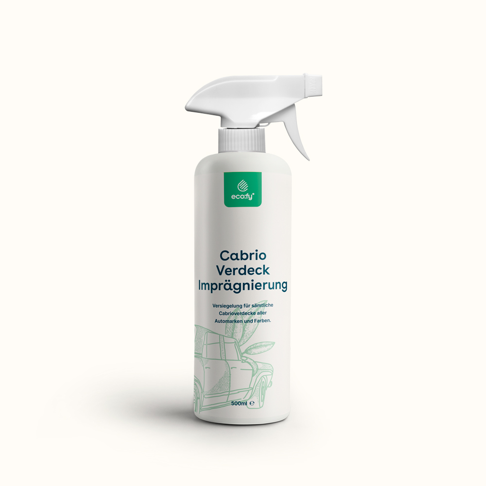 Cabrio-Verdeck-Imprägnierung
