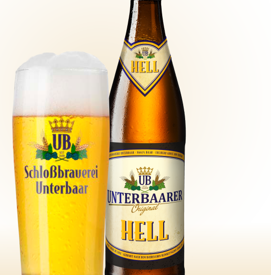 Unterbaarer Bier – Startseitenmotiv