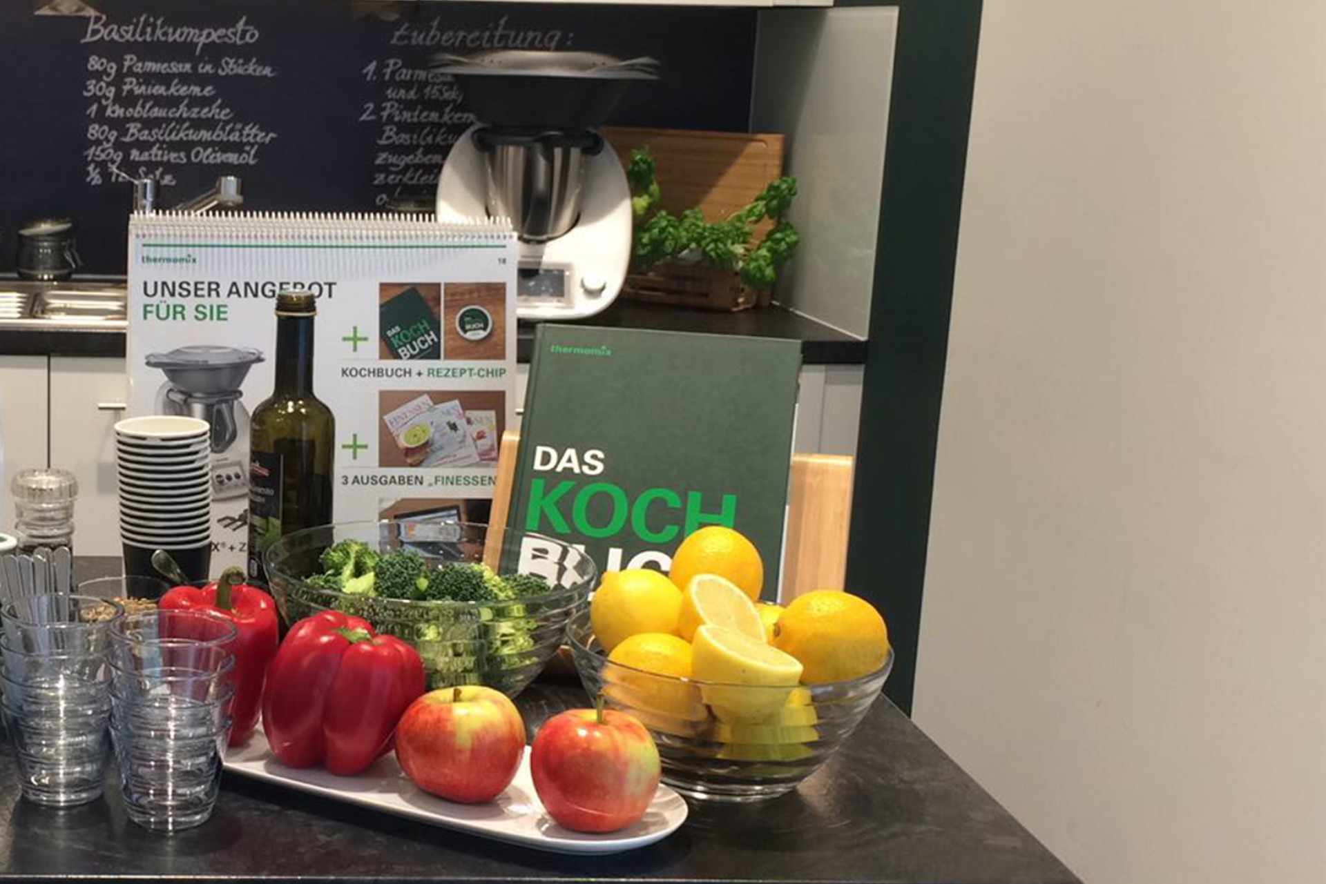 Gemüse-Kurs in der Studio-Küche