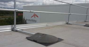 Absturzsicherung bei ArcelorMittal