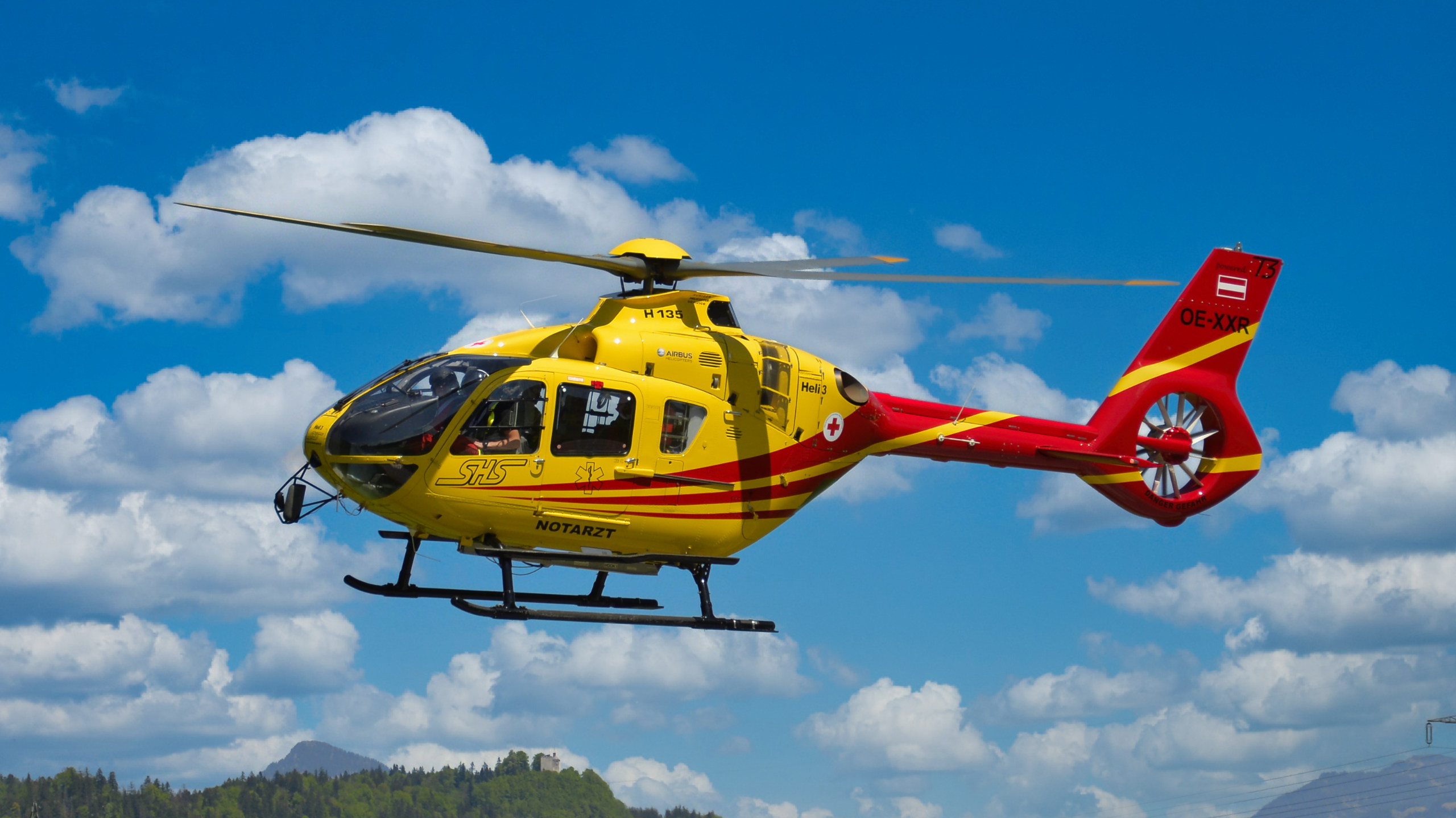 Rescue helicopters of SHS Air Rescue