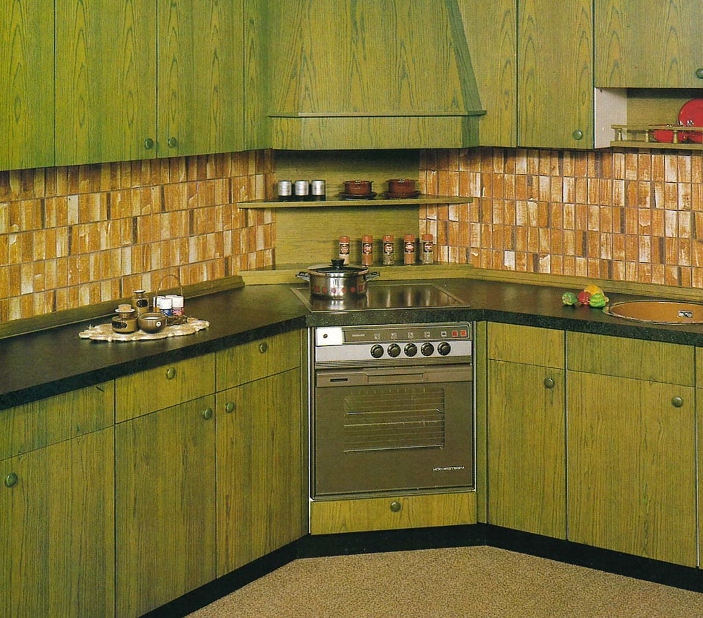 Musterküche aus den 1970er Jahren