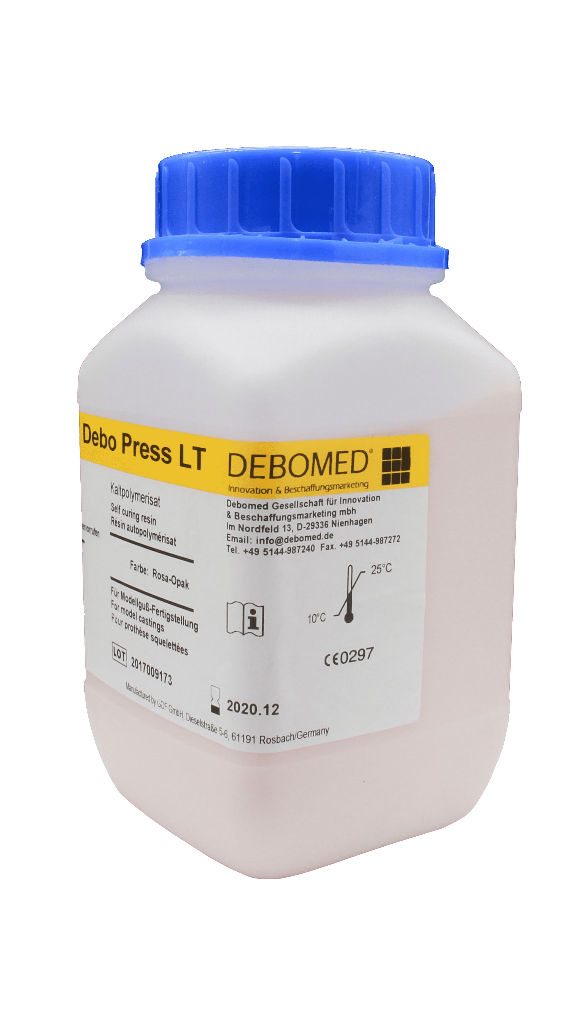 DeboPress LT Pulver Kaltpolymerisat
