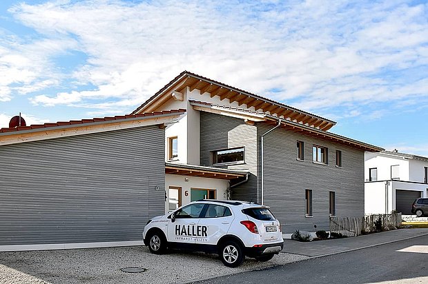 Referenzobjekt Holzhaus Riedhausen