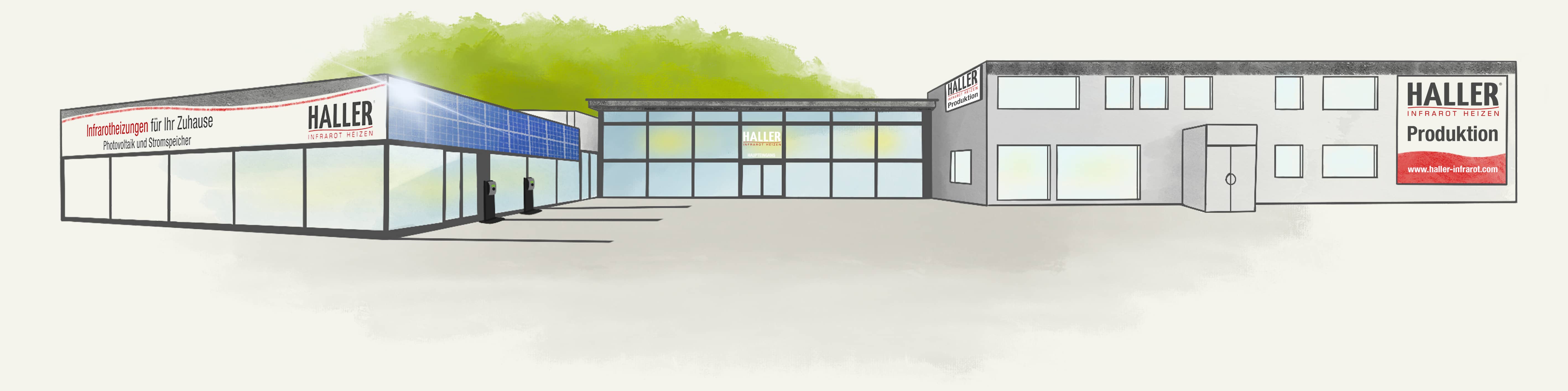 Firmenkomplex in Riedlingen direkt an der B311