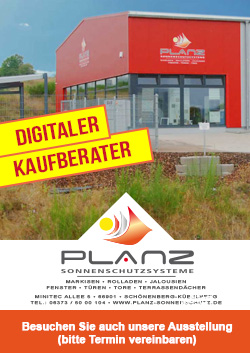 Planz Sonnenschutz – Fertigung