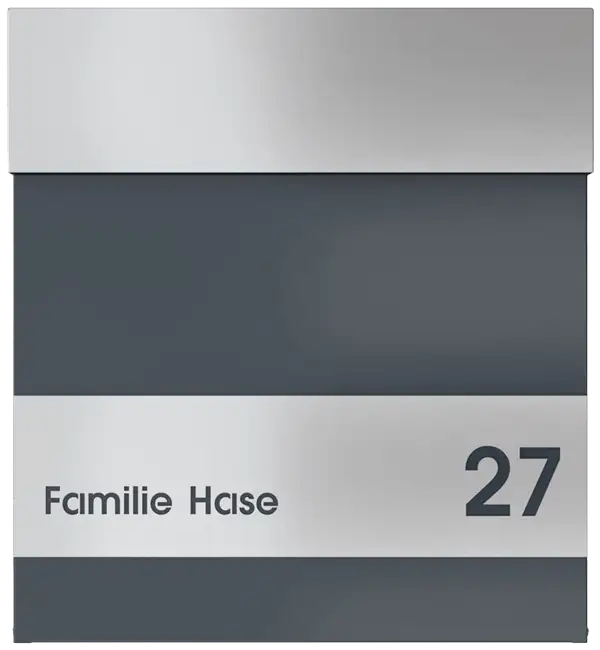 Briefkasten für Einfamilienhaus