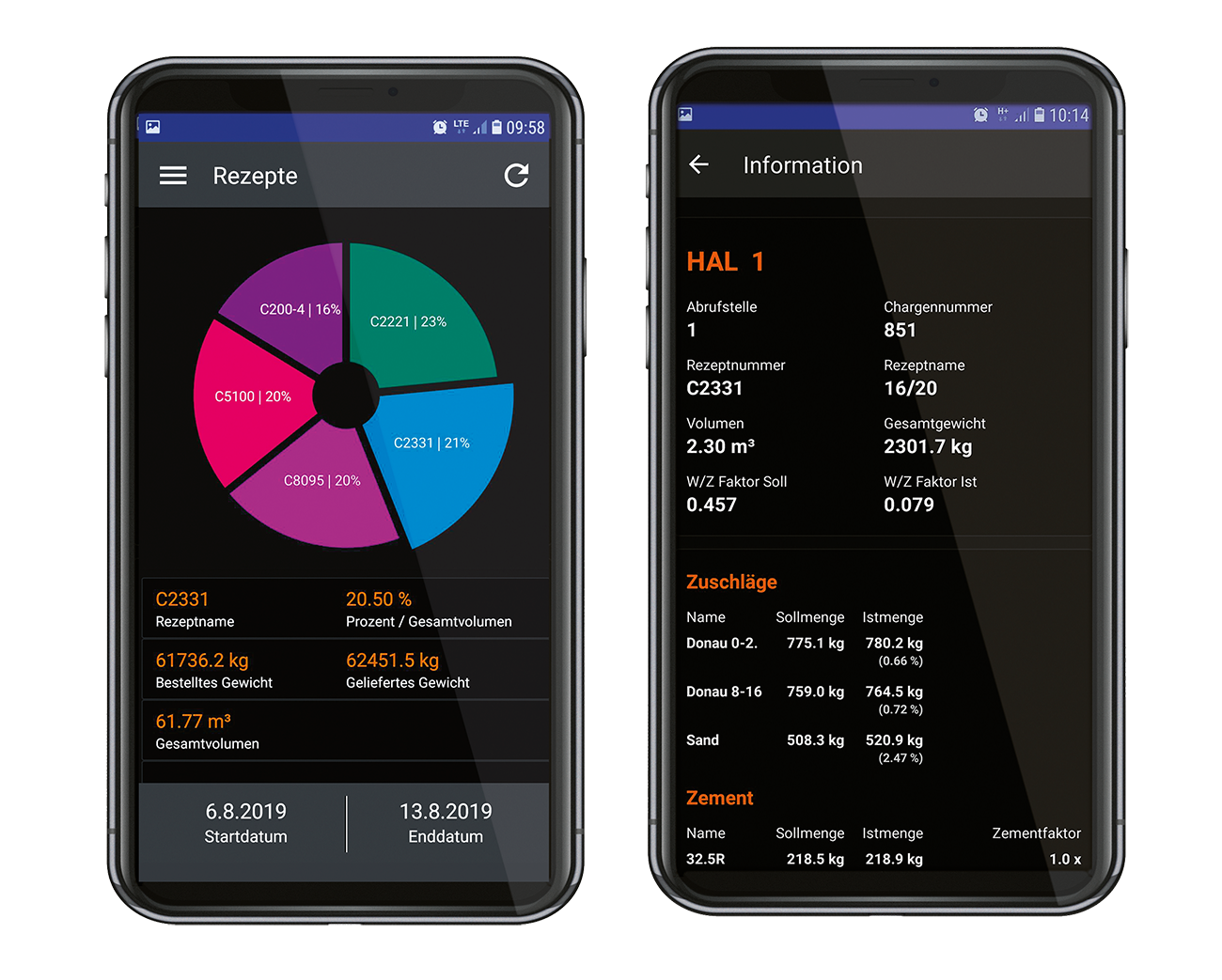 WIGGERT WCS Handy-App