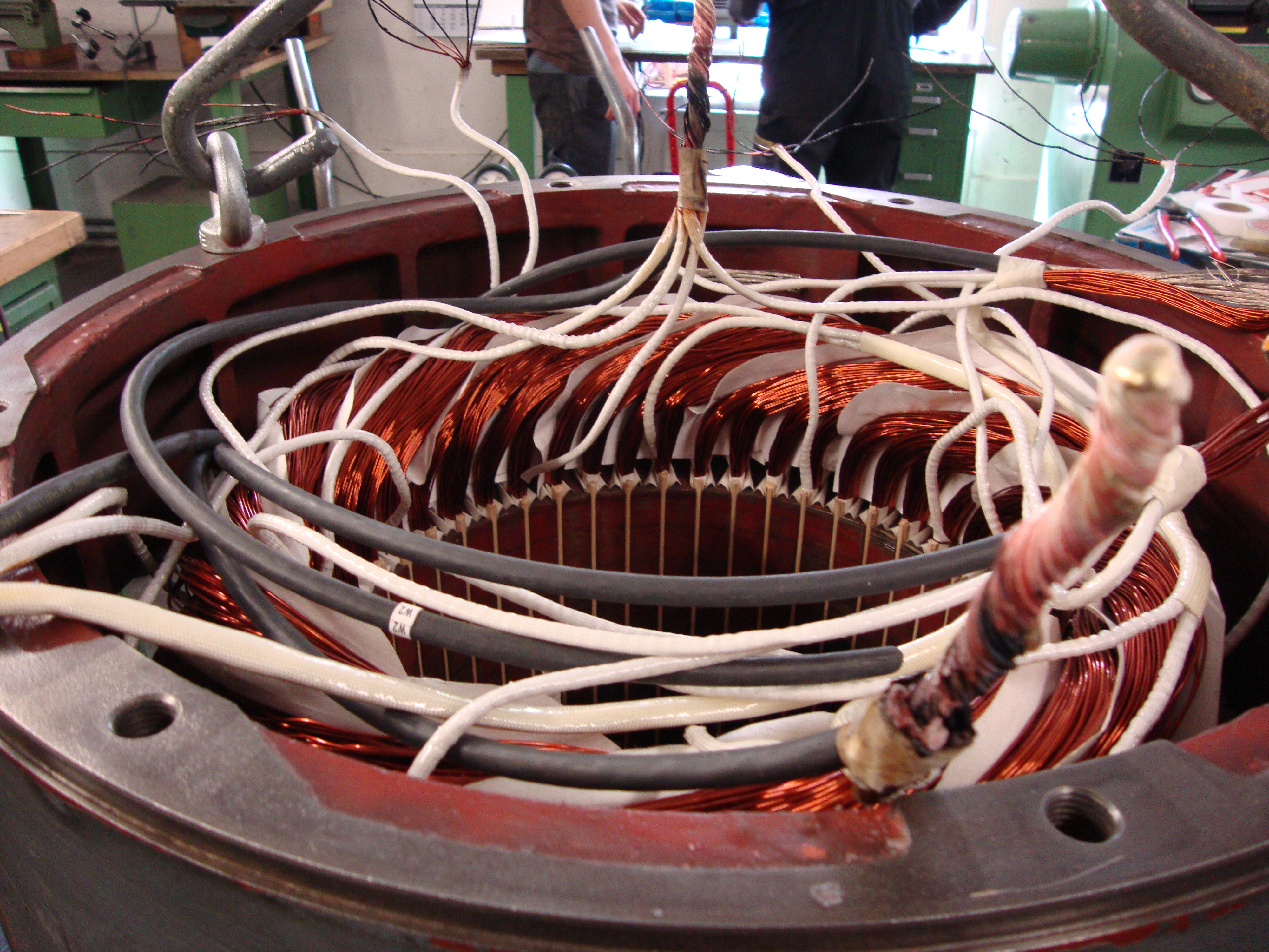 Neuwicklung von Elektromotoren