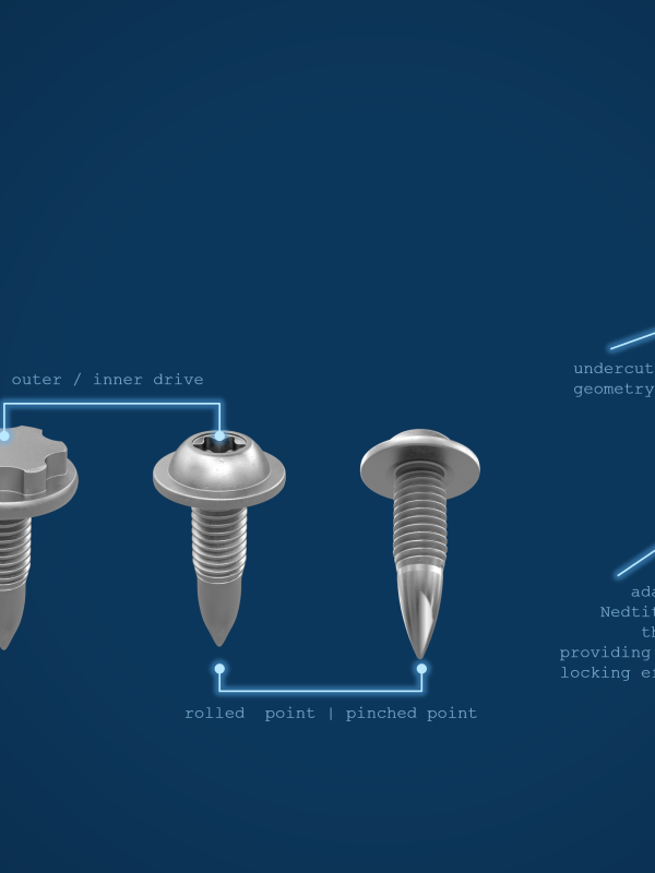 metFlow® selbstlochende Schraube