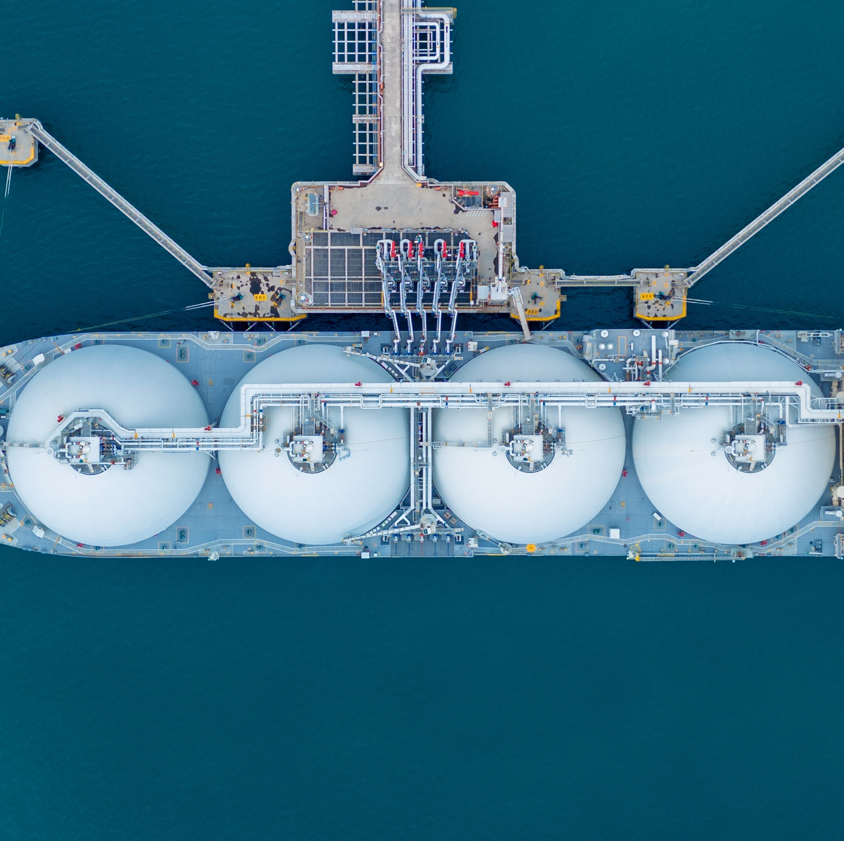 Schutz von LNG-Terminals