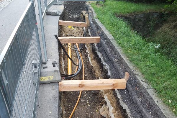 Arbeiten vor Ort