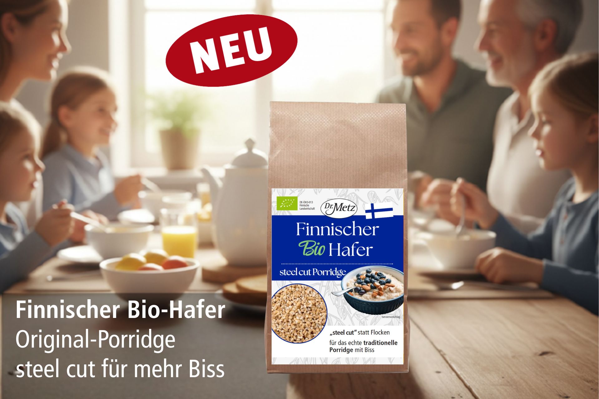 Finnischer Bio-Hafer