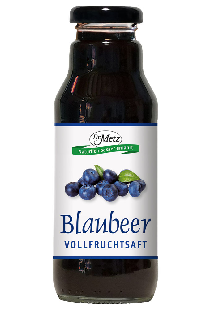 Blaubeer-Vollfruchtsaft