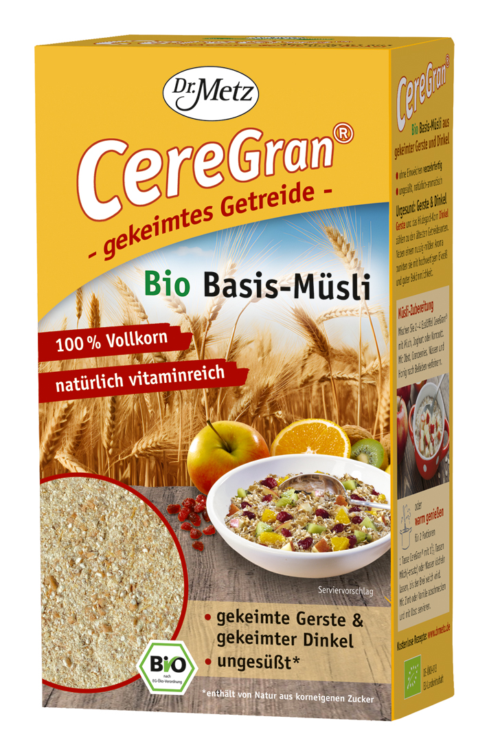 CereGran® – gekeimtes Bio-Müsli