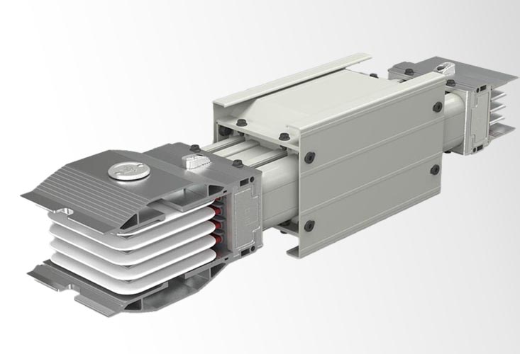 E-Line CCR GussHarz-Busduct, Aluminiumgehäuse IP68