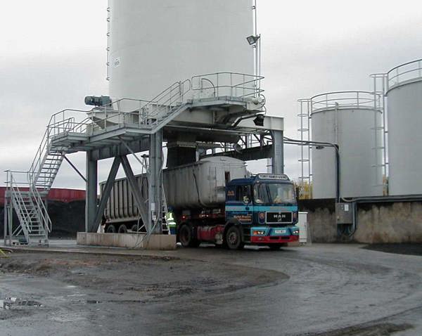 Lager- und Lkw-Beladesystem