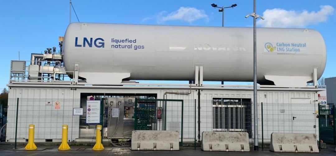 LNG-Tankanlage (kryogener Tank)