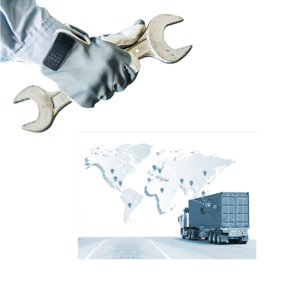 Anlagenabbau, Installation und Transport