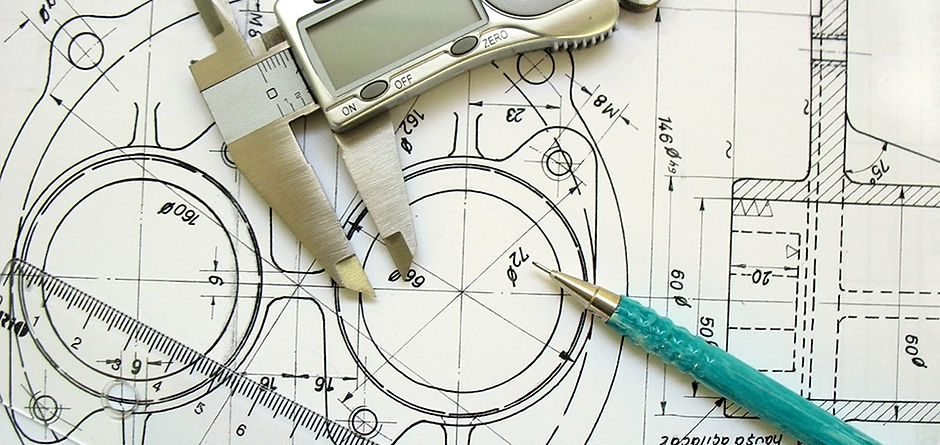 Engineering-Skizze
