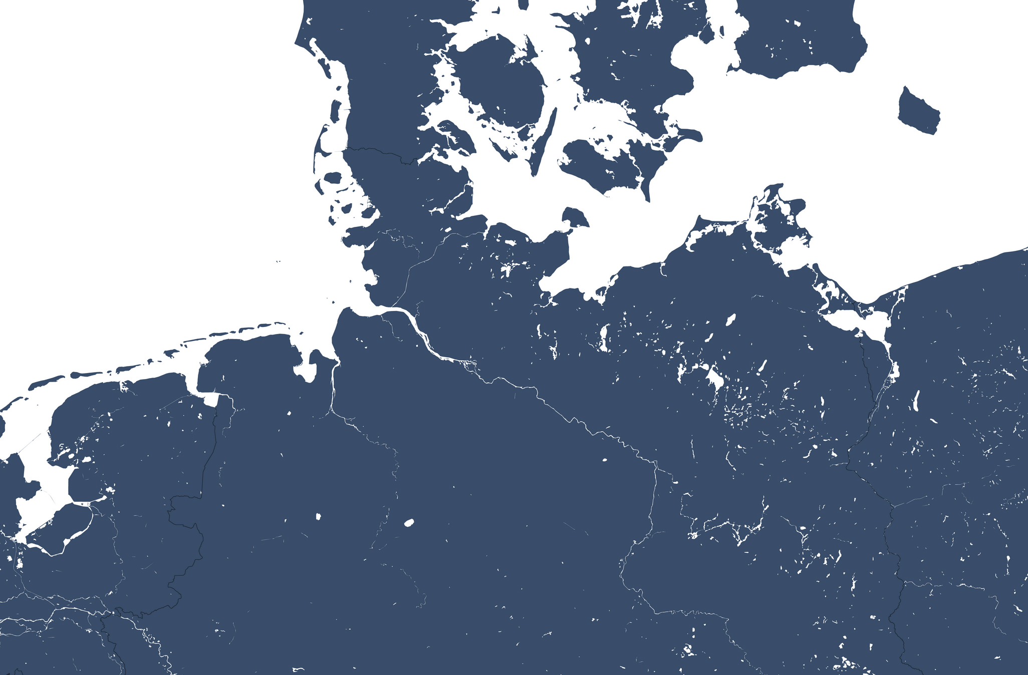 Delivery ports in Germany
