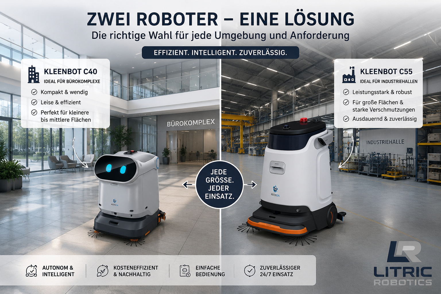 Kleenbot C40 und C55