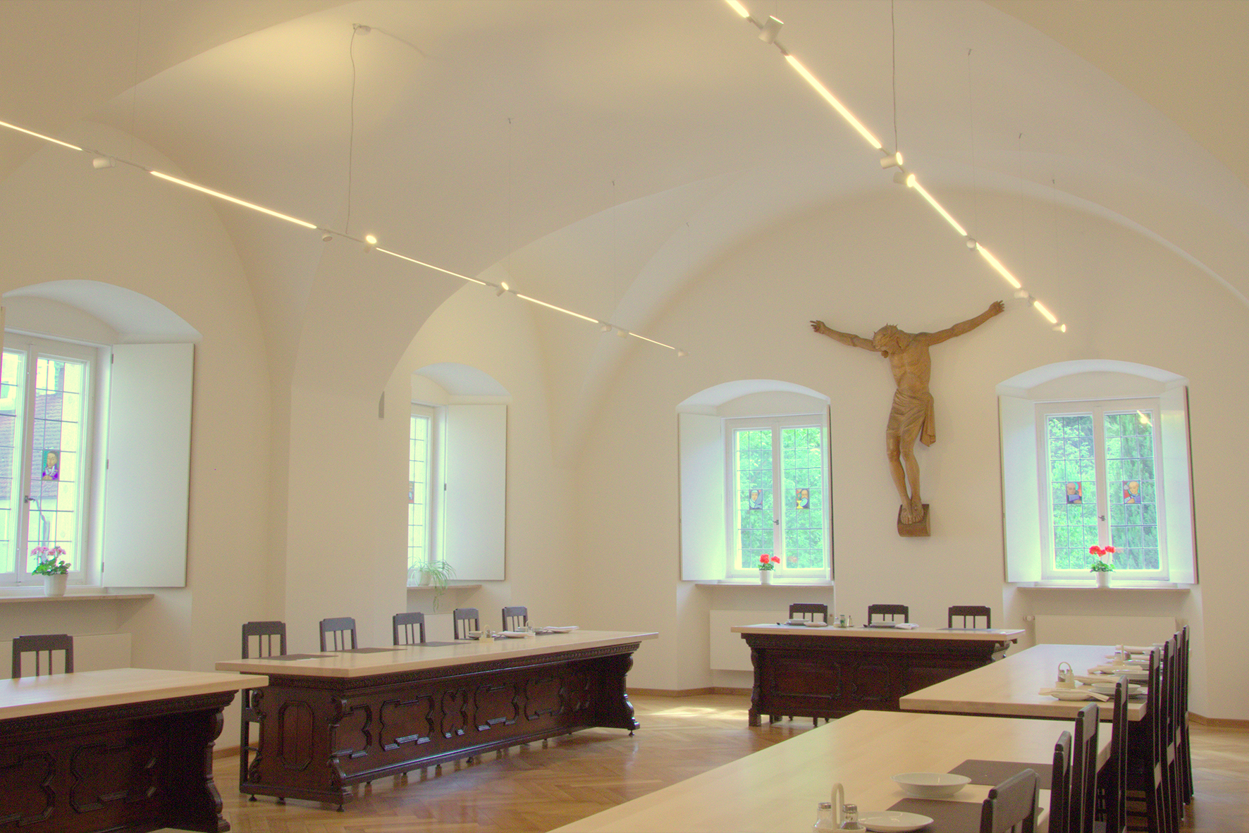 Refektorium im Kloster Metten