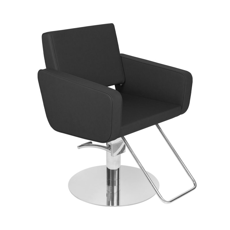 Friseurstuhl Aeolian Supersilver Black