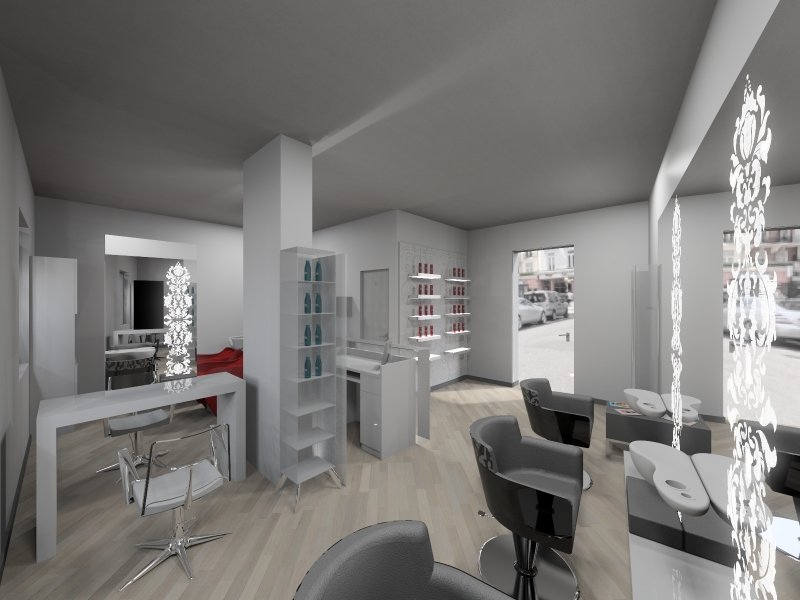 Salon-Raumkonzept